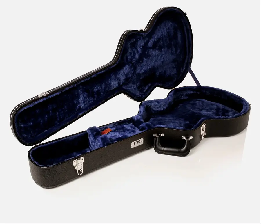 TKL Performer Hollowbody ES-335 Style Semi-Acoustic Guitar Hardshell Case 