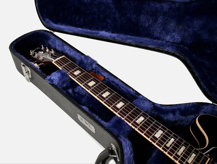 TKL Performer Hollowbody ES-335 Style Semi-Acoustic Guitar Hardshell Case 