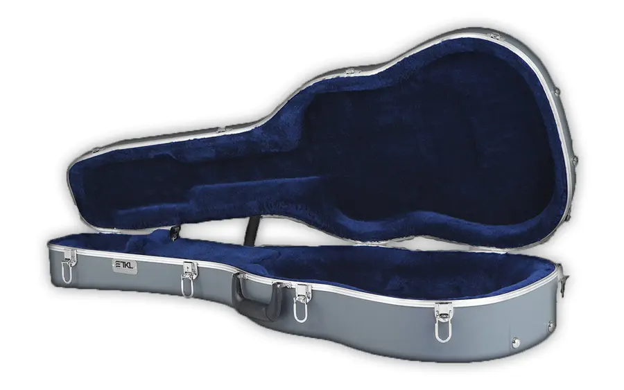 TKL Concept 2.9 Dreadnought 6 String Classic Slate Blue USA Molded GuitarCase 