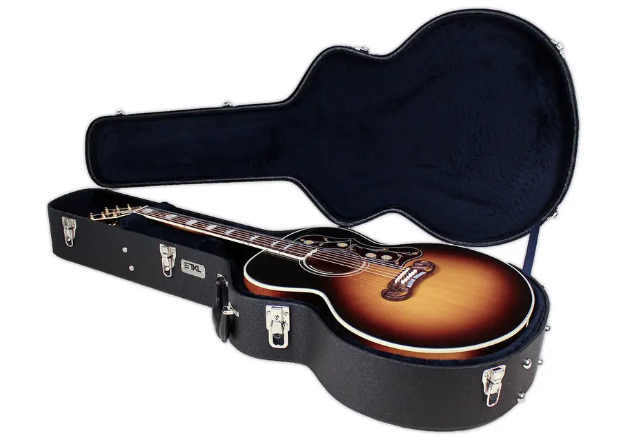 TKL LTD Arch-Top Jumbo 6 / 12 String Limited Edition Hardshell Guitar Case 