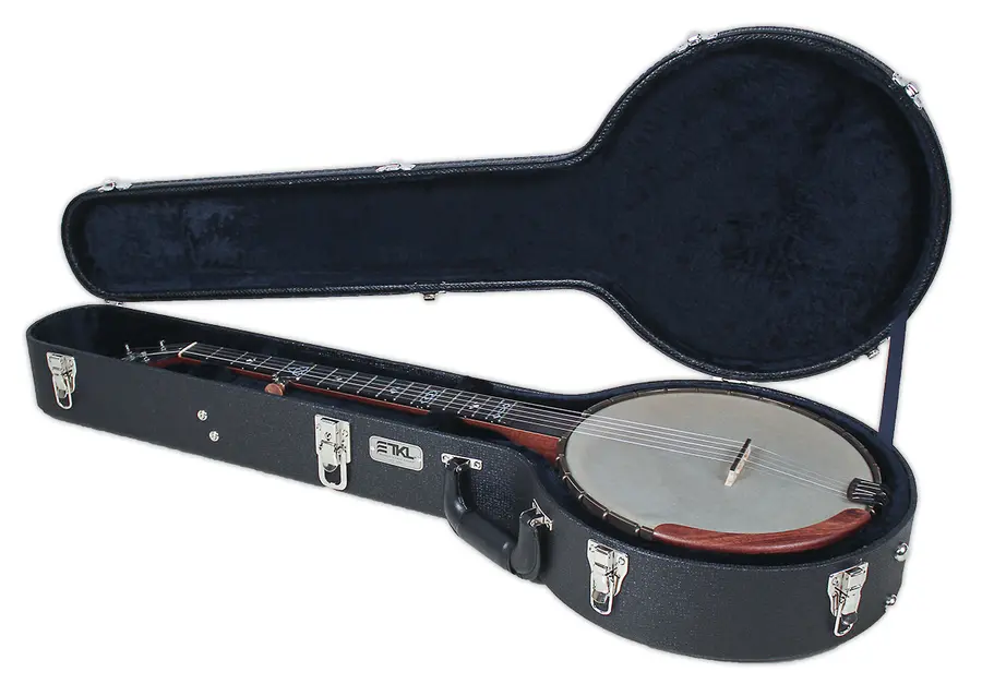 TKL LTD Arch-Top 12" Open Back Banjo Limited Edition Hardshell Banjo Case 