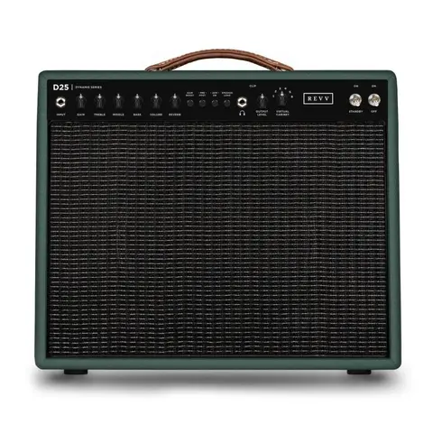 Revv Dynamis D25 25/5-watt Tube Combo 1x12” Emerald Green (6v6)