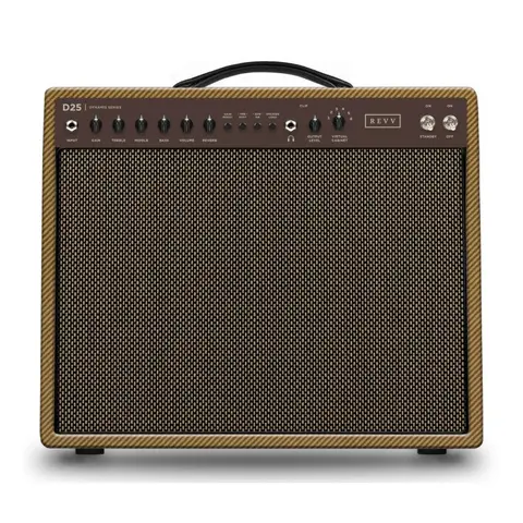 Revv Dynamis D25 25/5-watt Tube Combo 1x12” Tweed (6v6)