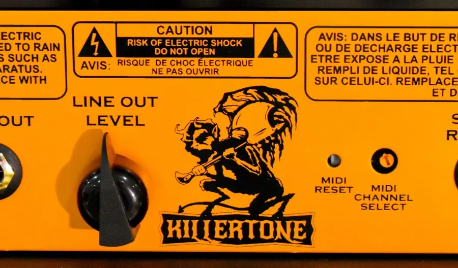 Fortin Evil Pumpkin Gitartopp 3-kanals 100w Killertone signature 