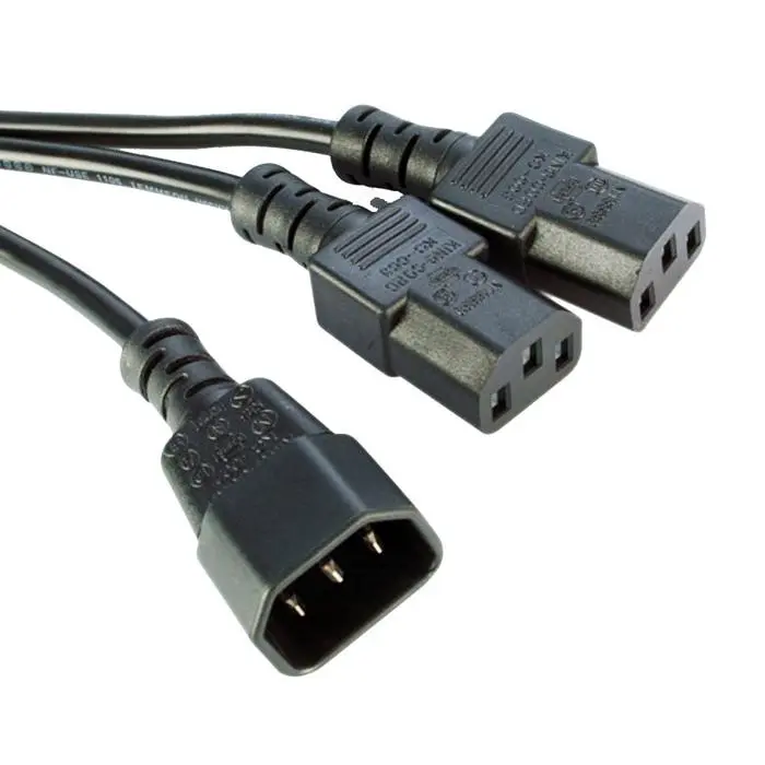 Temple Audio Design IEC til dobbel IEC Splitter 