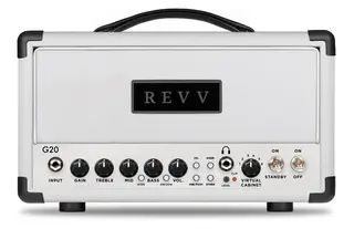 Revv G20 Rørtopp Headshell White Bronco
