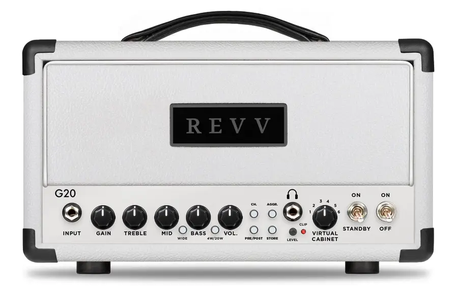 Revv G20 Rørtopp Headshell White Bronco 
