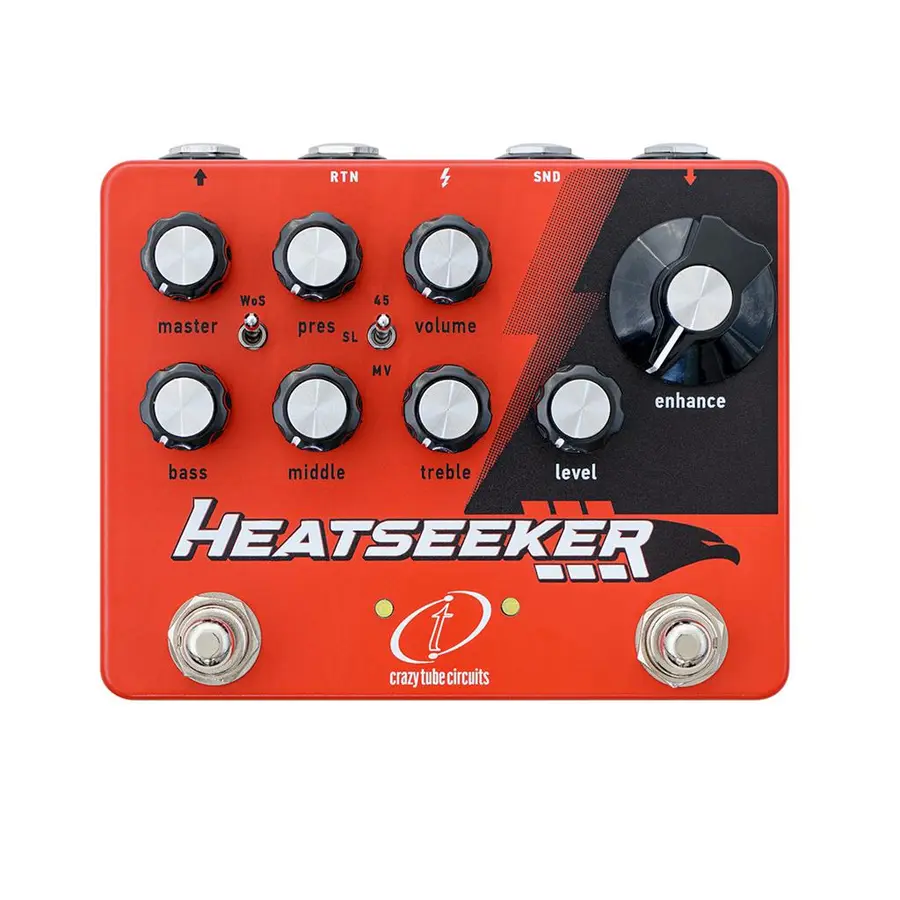 Crazy Tube Circuits Heatseeker Dual Channel Amp ina box/Preamp-Enhancer 