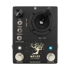 Walrus Audio Melee (Black) Wall of Noise Reverb/Distortion FX Pedal