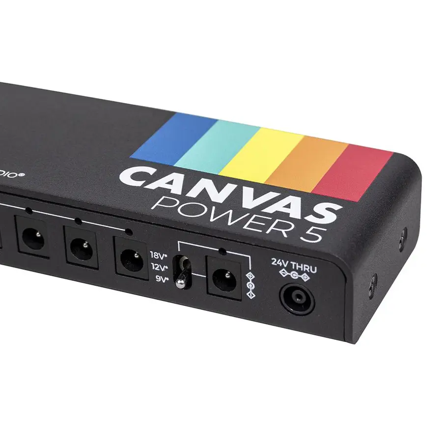 Walrus Audio Canvas Power 5 (EU) low profile,5 output pedalboard PSU 