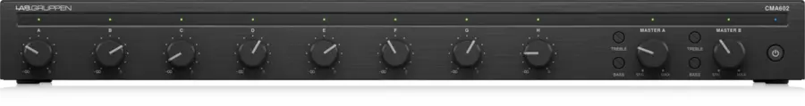 Lab Gruppen CMA602 2 x 60W Commercial Mixer Amplifier 