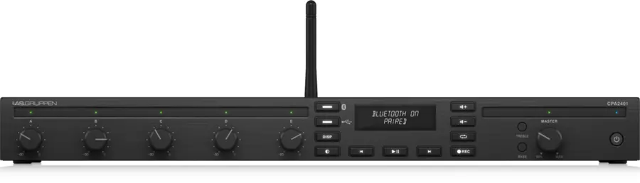 Lab Gruppen CPA2401 240W Commercial Mixer Amplifier 