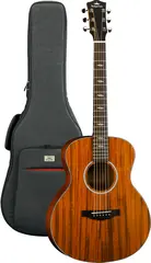 Kepma Guitars FS36 Mini OM Walnut Travel Series