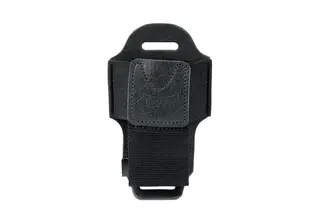 Levy's MM14-BLK Wireless Bodypack Holder Black Leather