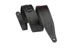 Levy's MG317MP-BLK-BRG 2.5" Leather Guitar Strap 48"-55'' Burgundy