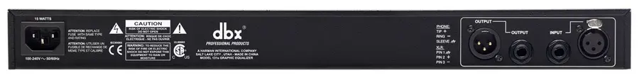 dbx 131 31 bands grafisk eq, 1 kanaler 