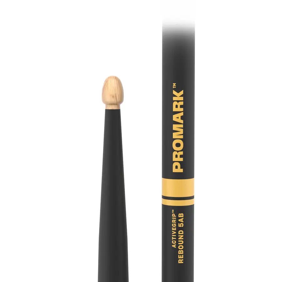Promark R5ABAG Rebound 5A ActiveGrip Hickory, Acorn tip 