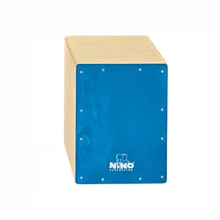 Nino Percussion NINO950B Cajon Birch 13" Blue
