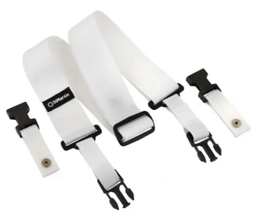 DiMarzio DD2200WS 2 ClipLock X-Short White 