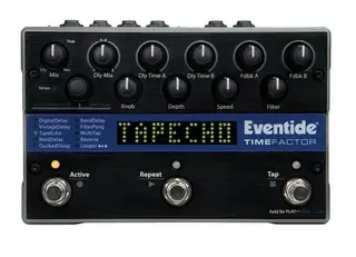 Eventide TimeFactor Delay and Looper effects pedal