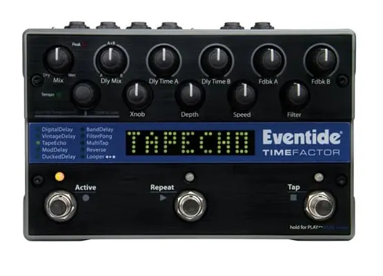 Eventide TimeFactor Delay and Looper effects pedal 