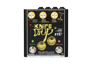 Eventide Knife Drop Sub-octave Fuzz w/analog-style synth FX