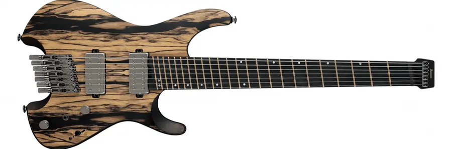 Ibanez QX527PE-NTF Elgitar Headless, 7-strenger 