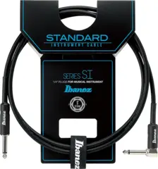 Ibanez SI5L Instrumentkabel 1,5m 1 rett, 1 vinkel