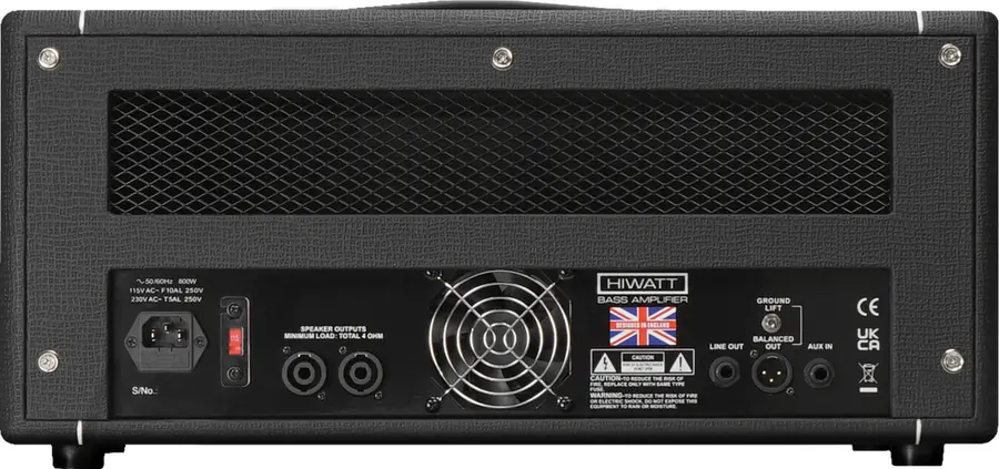 Hiwatt Bulldog 440H Basstopp 400w Graphic EQ 