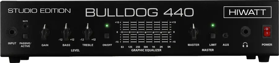 Hiwatt Bulldog 440SH Basstopp Rack version 400w 