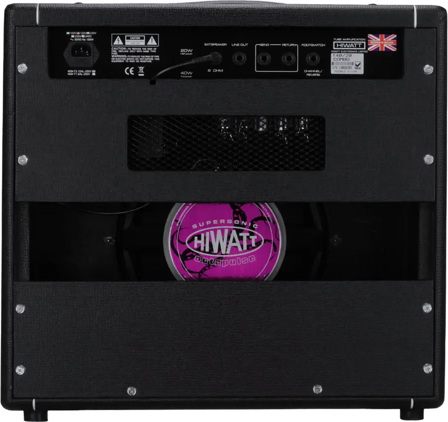 Hiwatt T40/20C Gitarcombo 40/20w 1x12" 