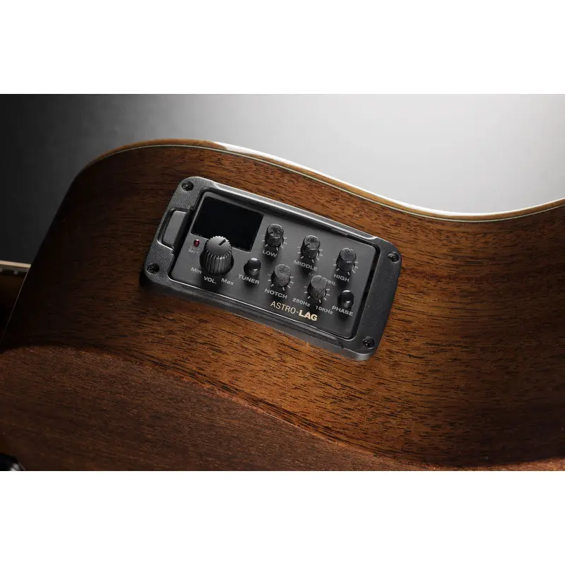 Lag Guitars T118ABCE-BRS Auditorium Bevel Cutaway Electro Brown Shadow Spec. 