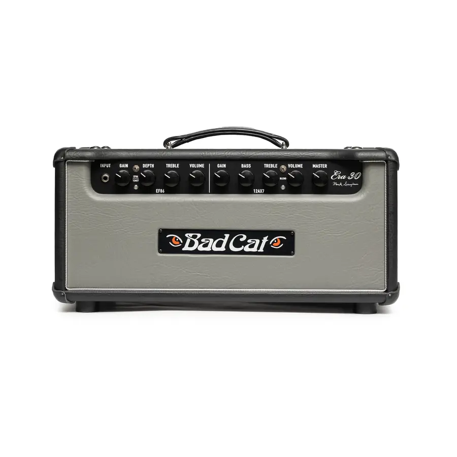 Bad Cat Era 30 Gitartopp Gray Front/Silver Piping 