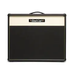 Bad Cat Era 2x12 Gitarkabinett Open Back Cream Front/Gold Piping