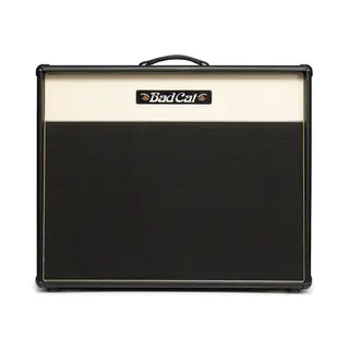 Bad Cat Era 2x12 Gitarkabinett Open Back Cream Front/Gold Piping