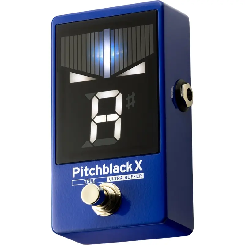 Korg Pitchblack X Blue Chromatic Pedal Tuner 