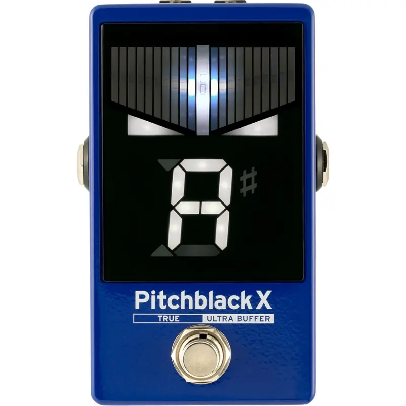 Korg Pitchblack X Blue Chromatic Pedal Tuner 