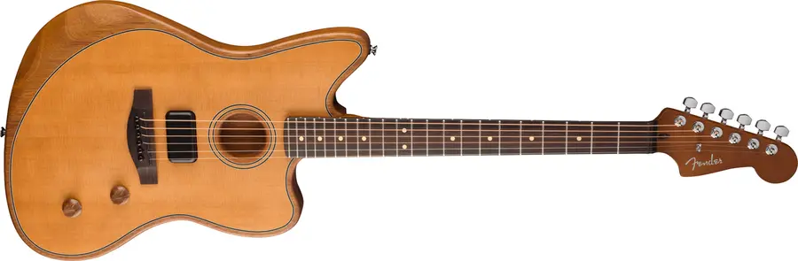 Fender Acoustasonic Standard Jazzmaster Aged Natural 