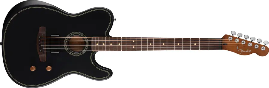 Fender Acoustasonic Standard Telecaster Black 