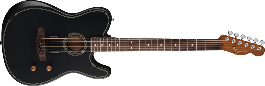 Fender Acoustasonic Standard Telecaster Black 