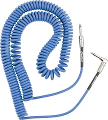 Fender Contour 30' Coiled Cable Lake Placid Blue