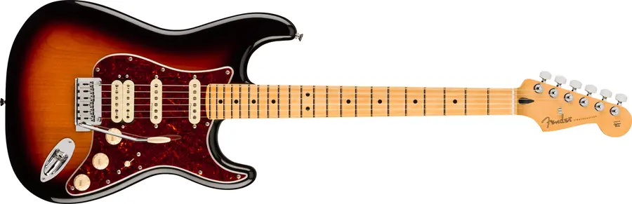 Fender Player II Mod. Stratocaster HSS MN, 3-Color Sunburst 