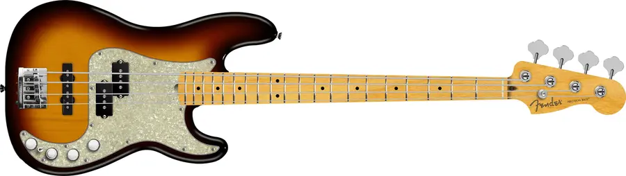 Fender Player II Mod. Active Precision MN, 3 Tone Sunburst 