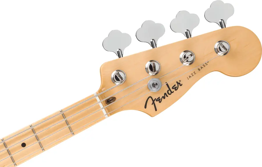 Fender Standard Jazz Bass MN, Black Pickguard, Black 