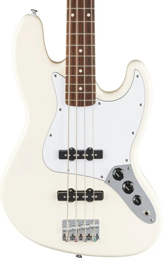 Fender Standard Jazz Bass IL, White Pickguard, Olympic White 