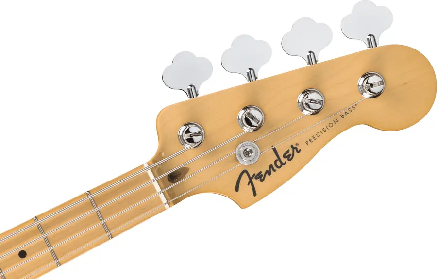 Fender Standard Precision Bass MN, White Pickguard, Candy Cola 