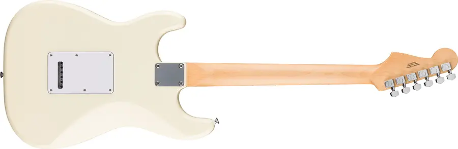 Fender Standard Stratocaster MN, White Pickguard, Olympic White 