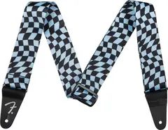Fender Wavy Checkerboard Reim, Blue Polyester