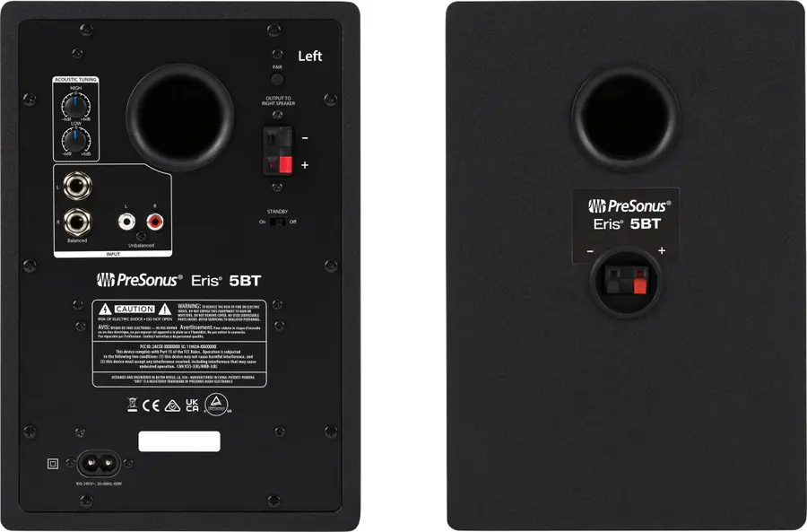 PreSonus Eris 5BT 2nd Gen (Pair) * Black *Kunderetur 