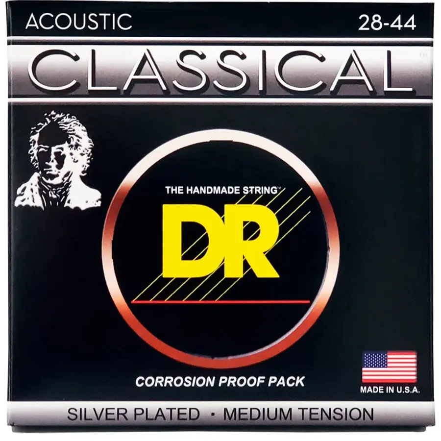 DR Strings CNM spansk gitar-strenger (028-044) medium tension 